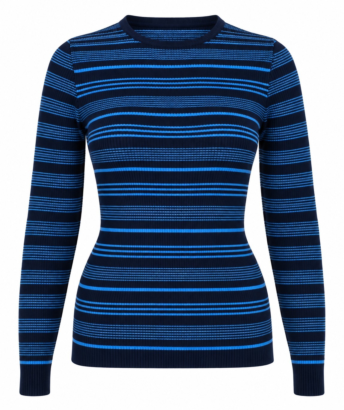 Pulover dark blue/royal din lână
